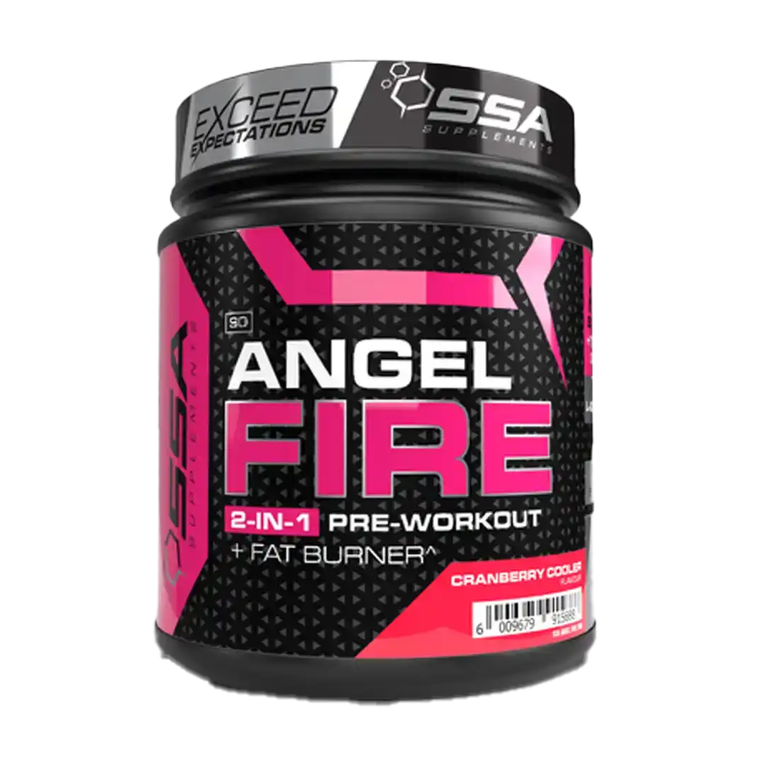 SSA Supplements Pink Angelfire Pre-Workout, 180g