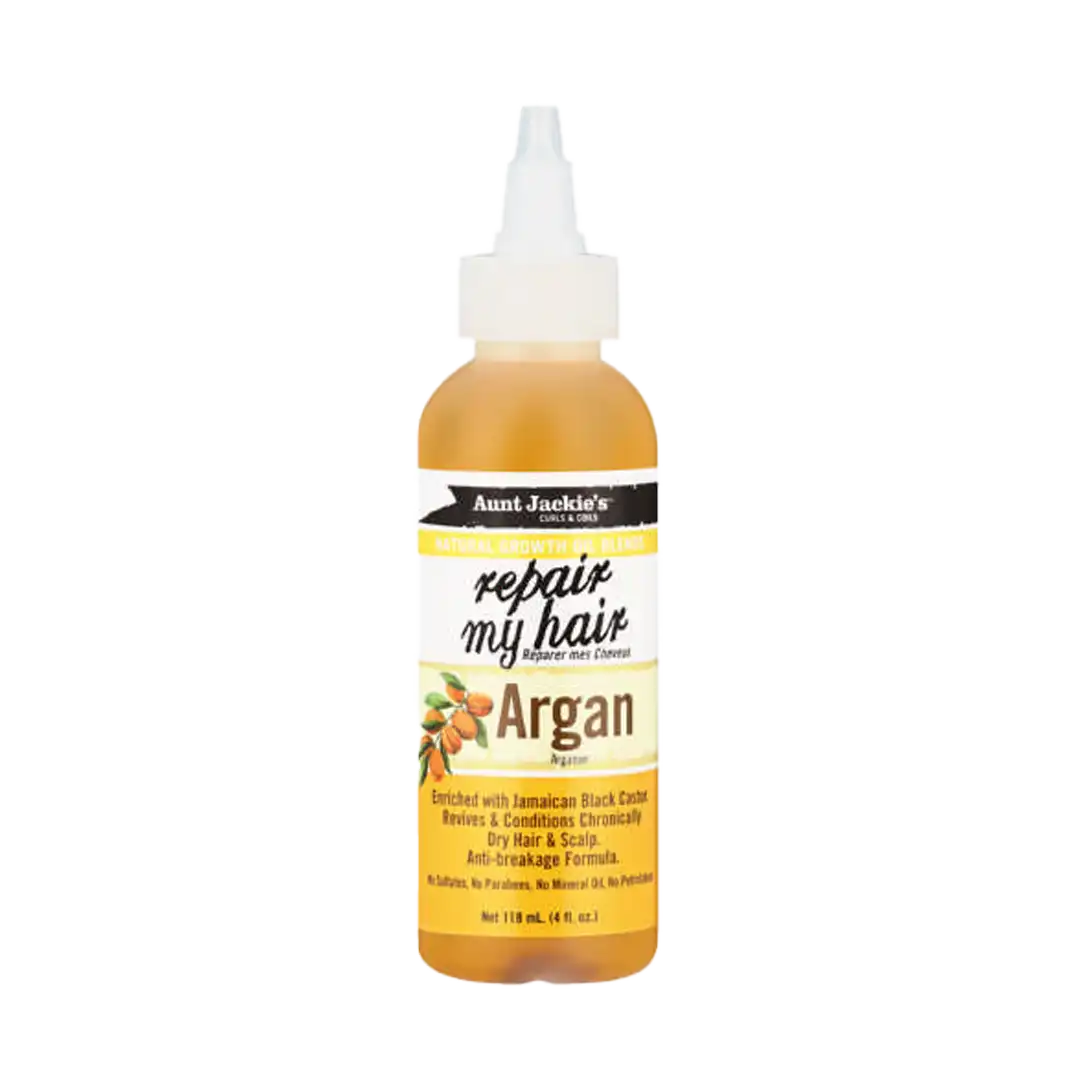 Aunt Jackie's Repair My Hair Natural Growth Argan Oil, 118ml