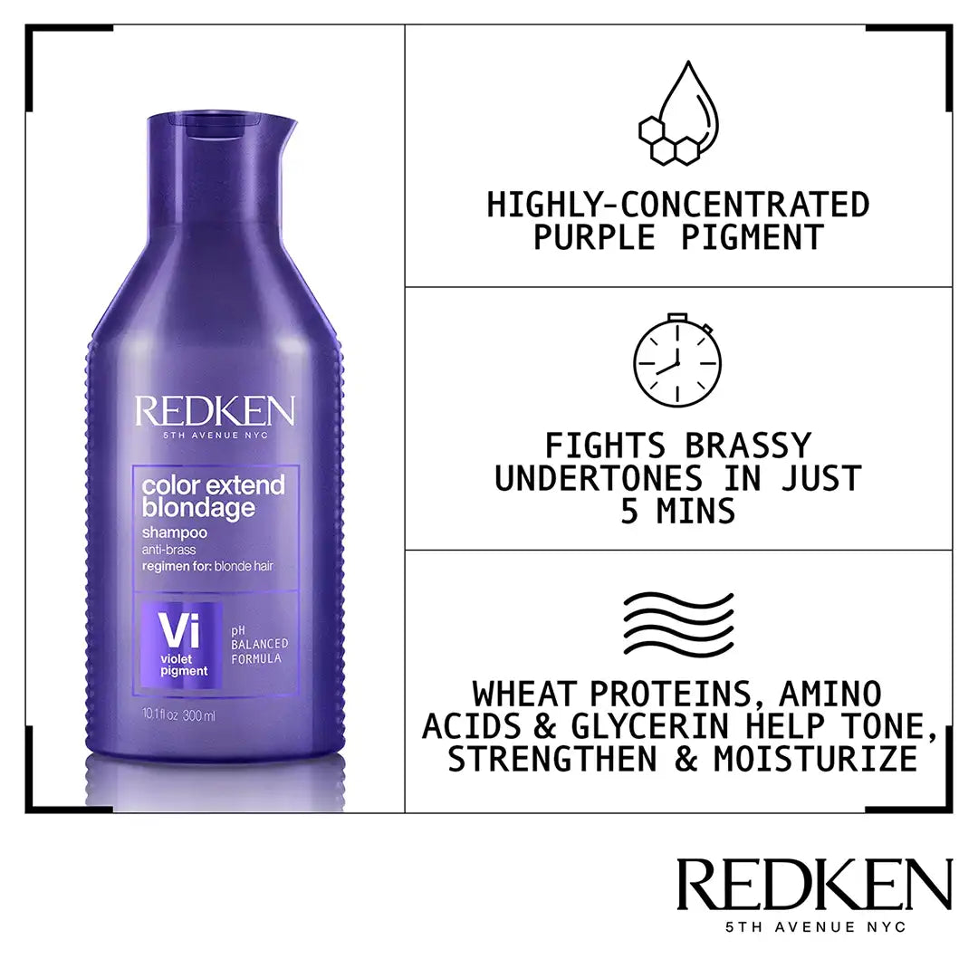 Redken Color Extend Blondage Shampoo, 300ml