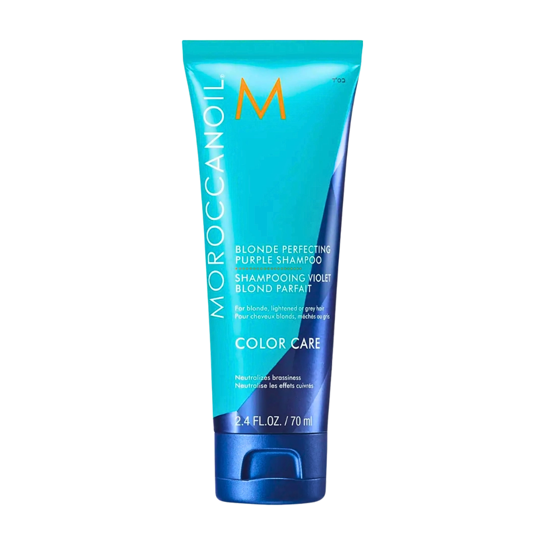 Moroccanoil Blonde Perfecting Purple Shampoo, 70ml