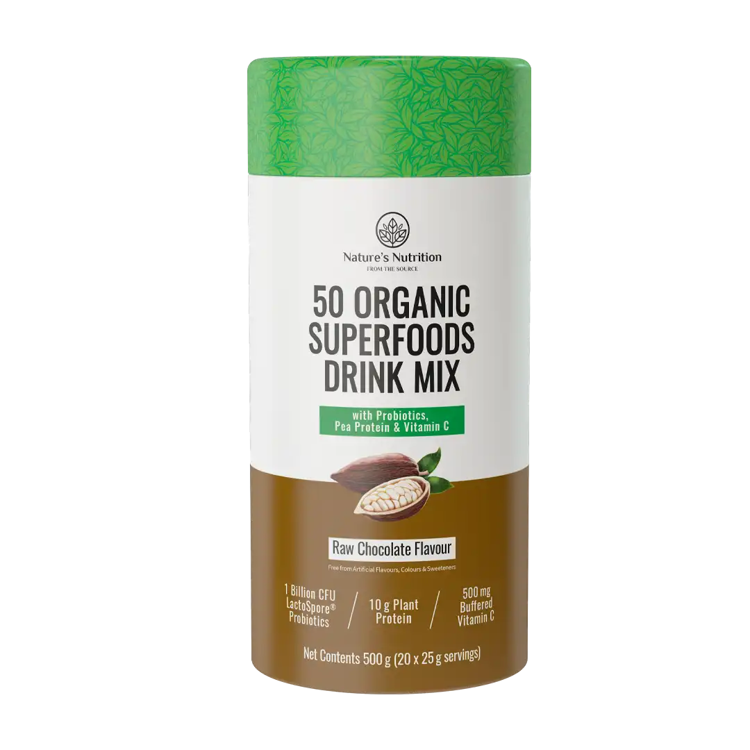 Natures Nutrition Super Greens & Reds Natural 500g, Assorted