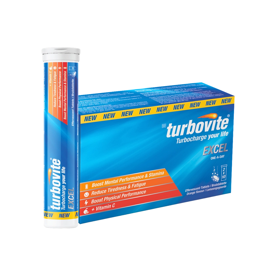 Turbovite Excel Effervescent Tablets, 20's