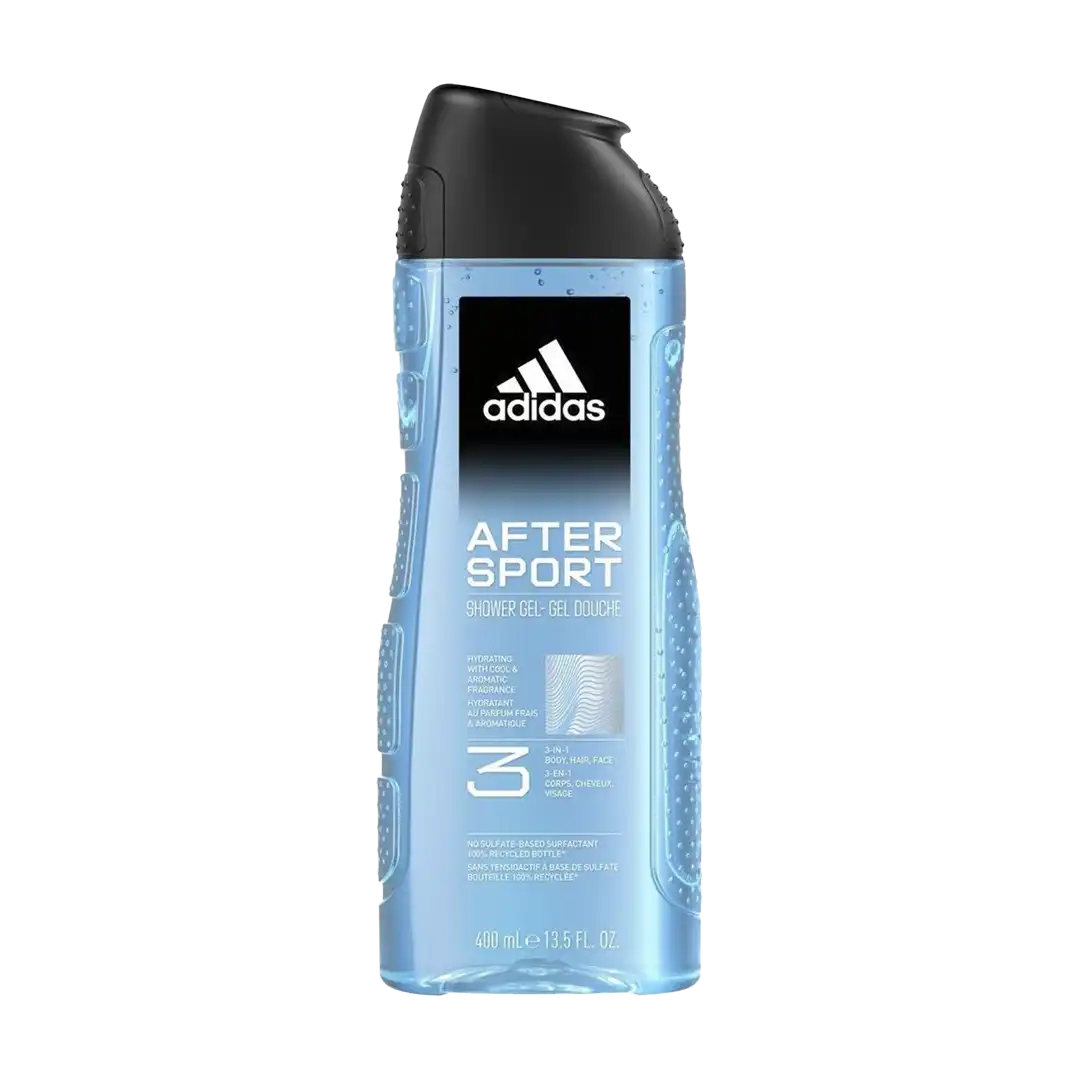 Adidas After Sport Showergel, 400ml