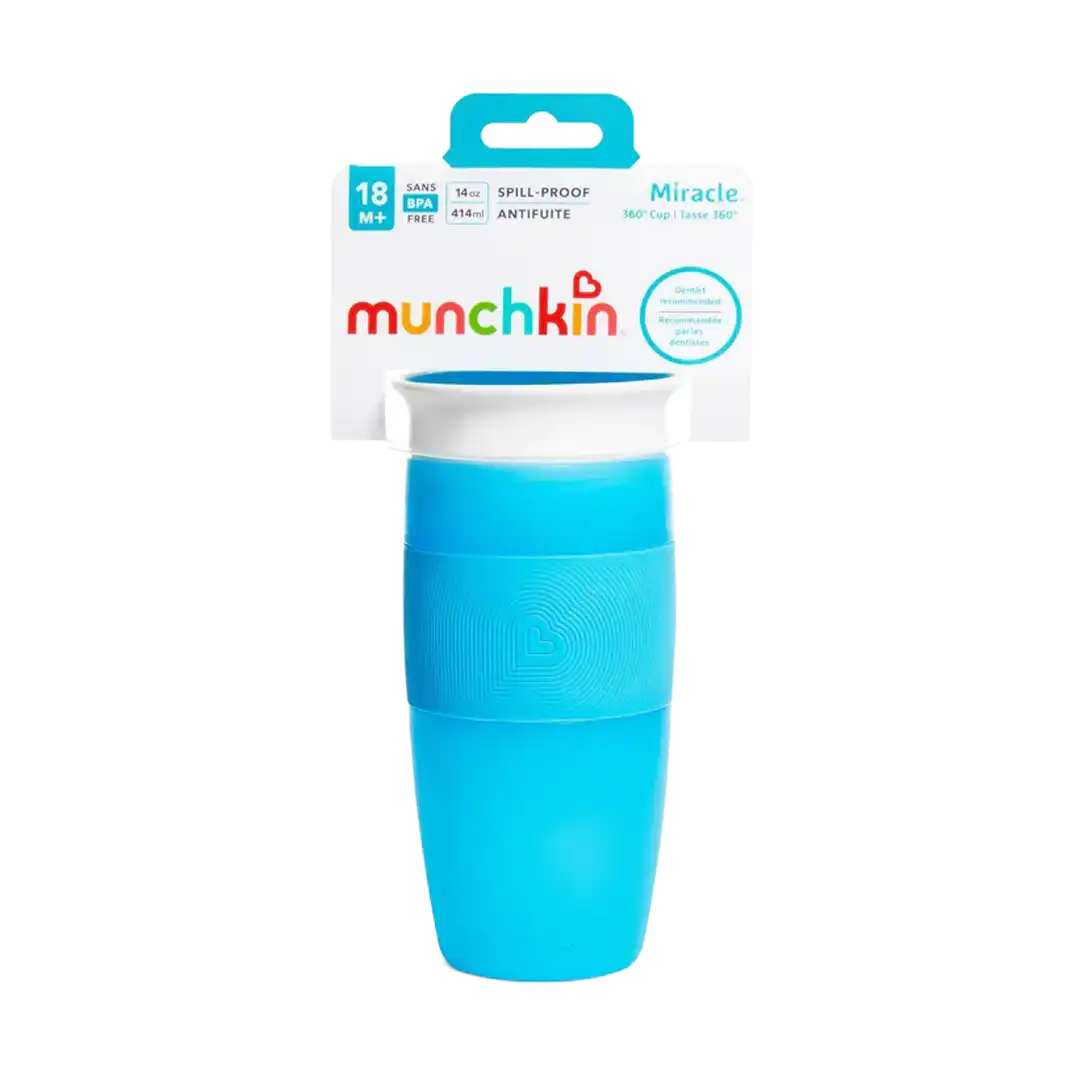 Munchkin BPA Free Miracle 360° Sippy Cup 414ml, Assorted