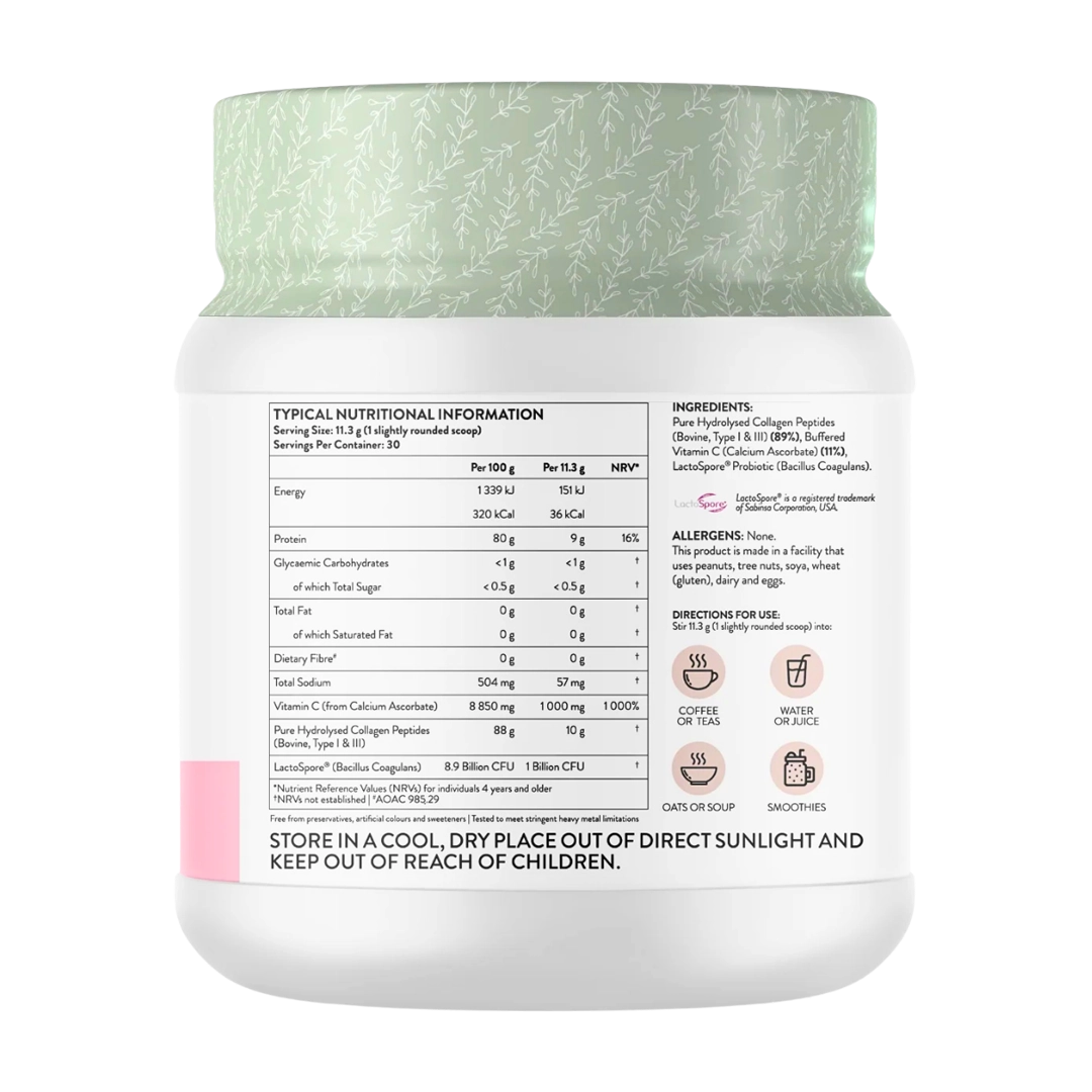 Beauty Gen Naked Collagen +PLUS, 340g