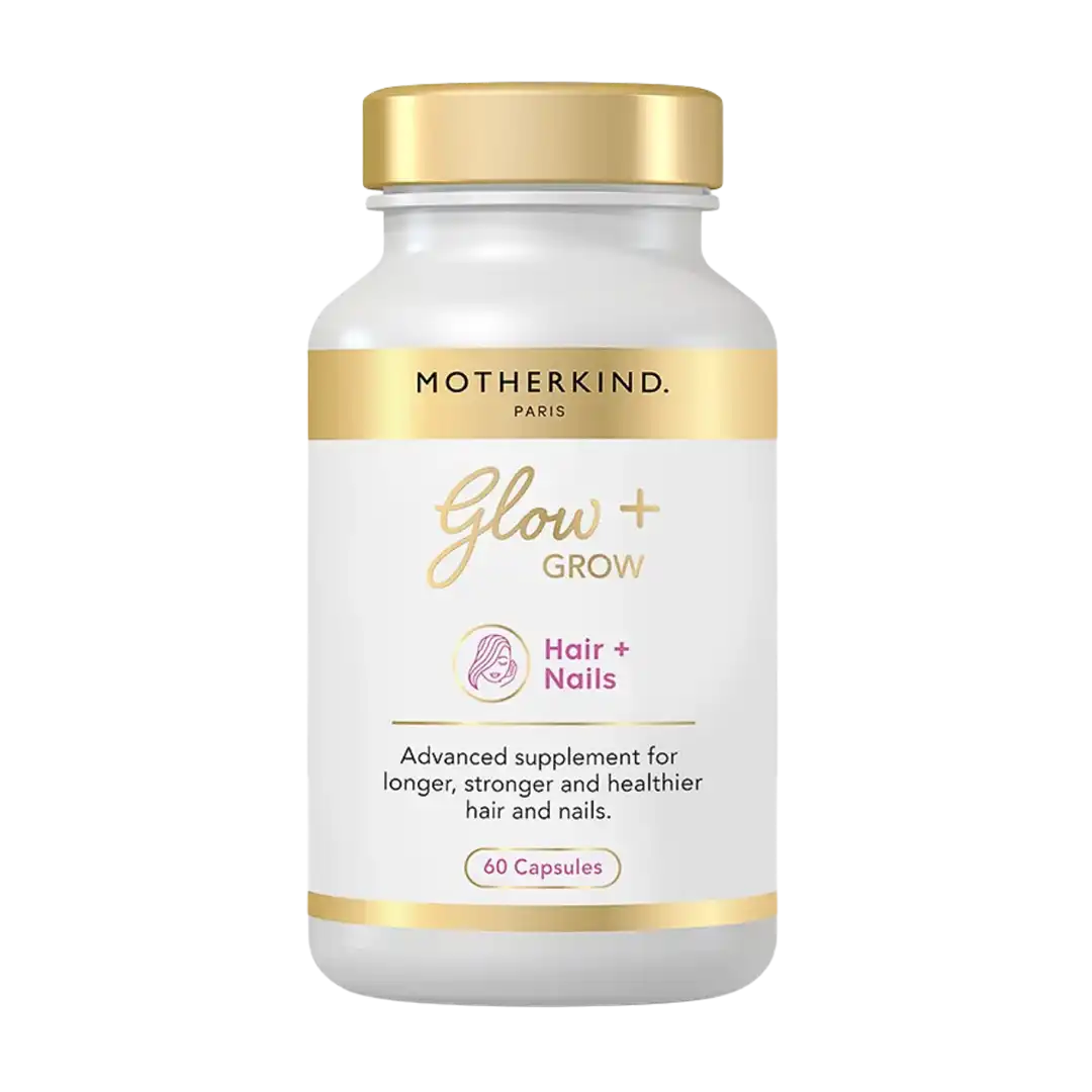 Motherkind Glow & Grow Advance Hair Growth Caps, 60's