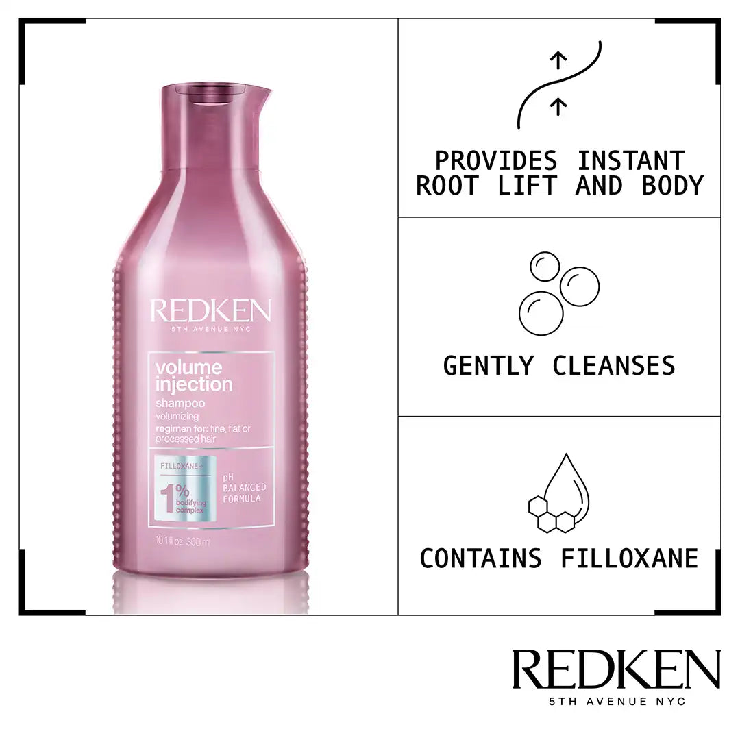 Redken Volume Injection Shampoo, 300ml