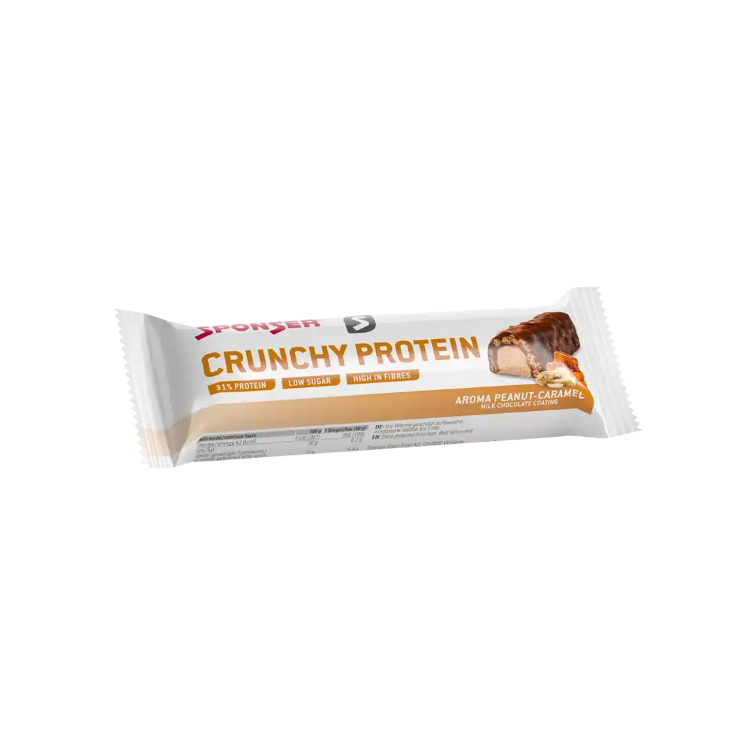 Sponser Crunchy Protein Peanut-Caramel, 50g