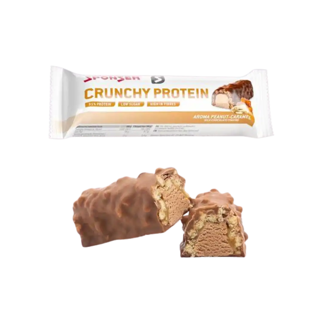 Sponser Crunchy Protein Peanut-Caramel, 50g