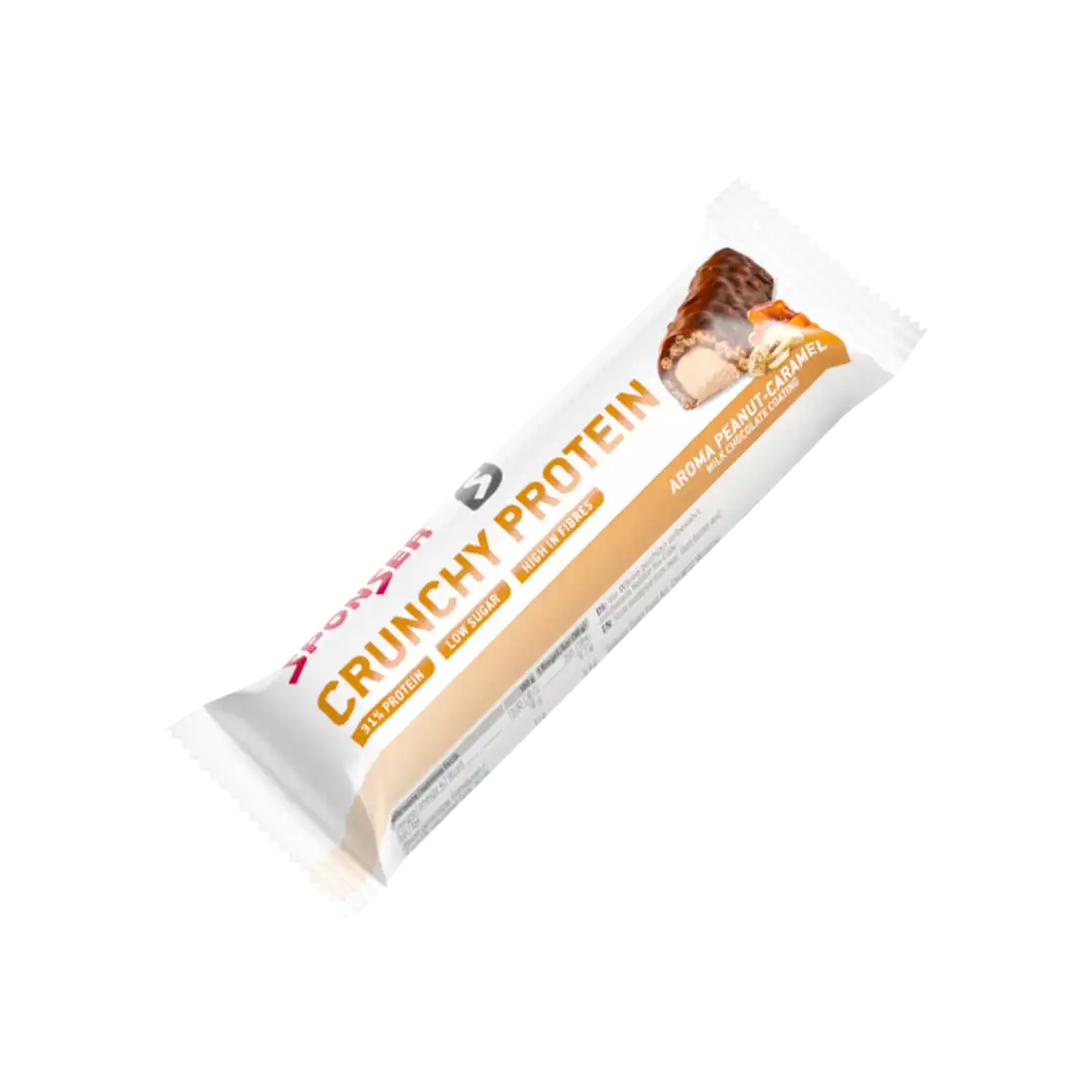 Sponser Crunchy Protein Peanut-Caramel, 50g
