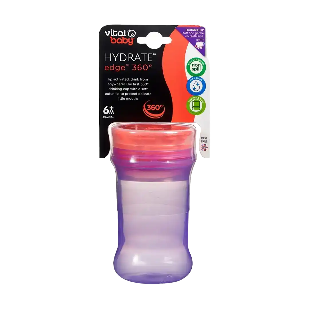 Vital Baby Hydrate 360 Degree Edge Cup, 280ml