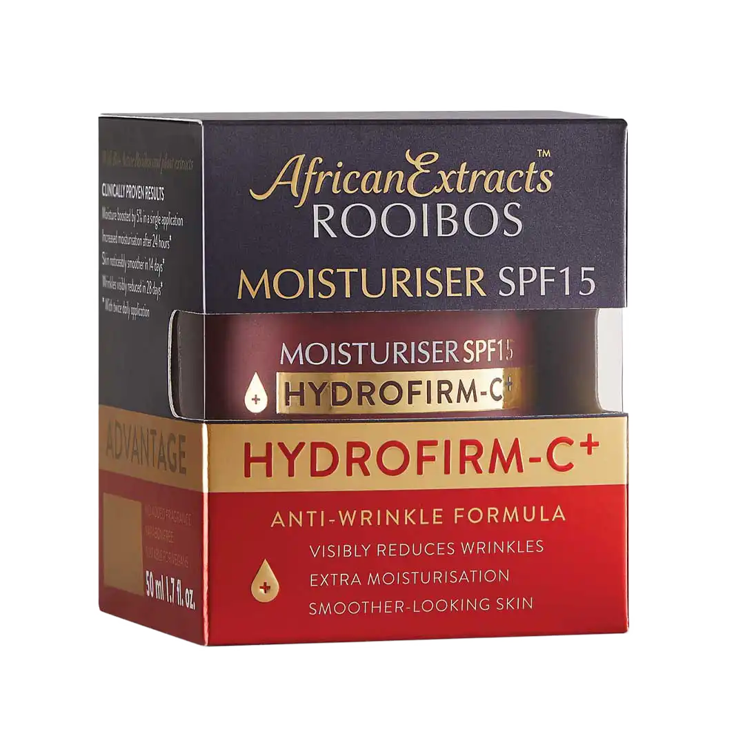Rooibos Hydrofirm-C+ Anti-Wrinkle Moisturiser SPF15, 50ml