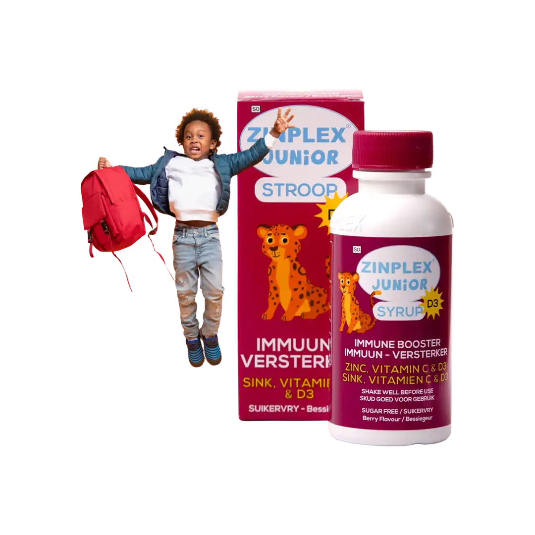 Zinplex Junior Xylitol & Vitamin D3 Syrup, 200ml