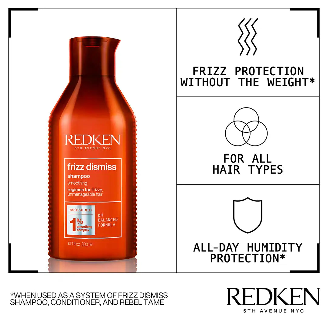 Redken Frizz Dismiss Shampoo, 300ml