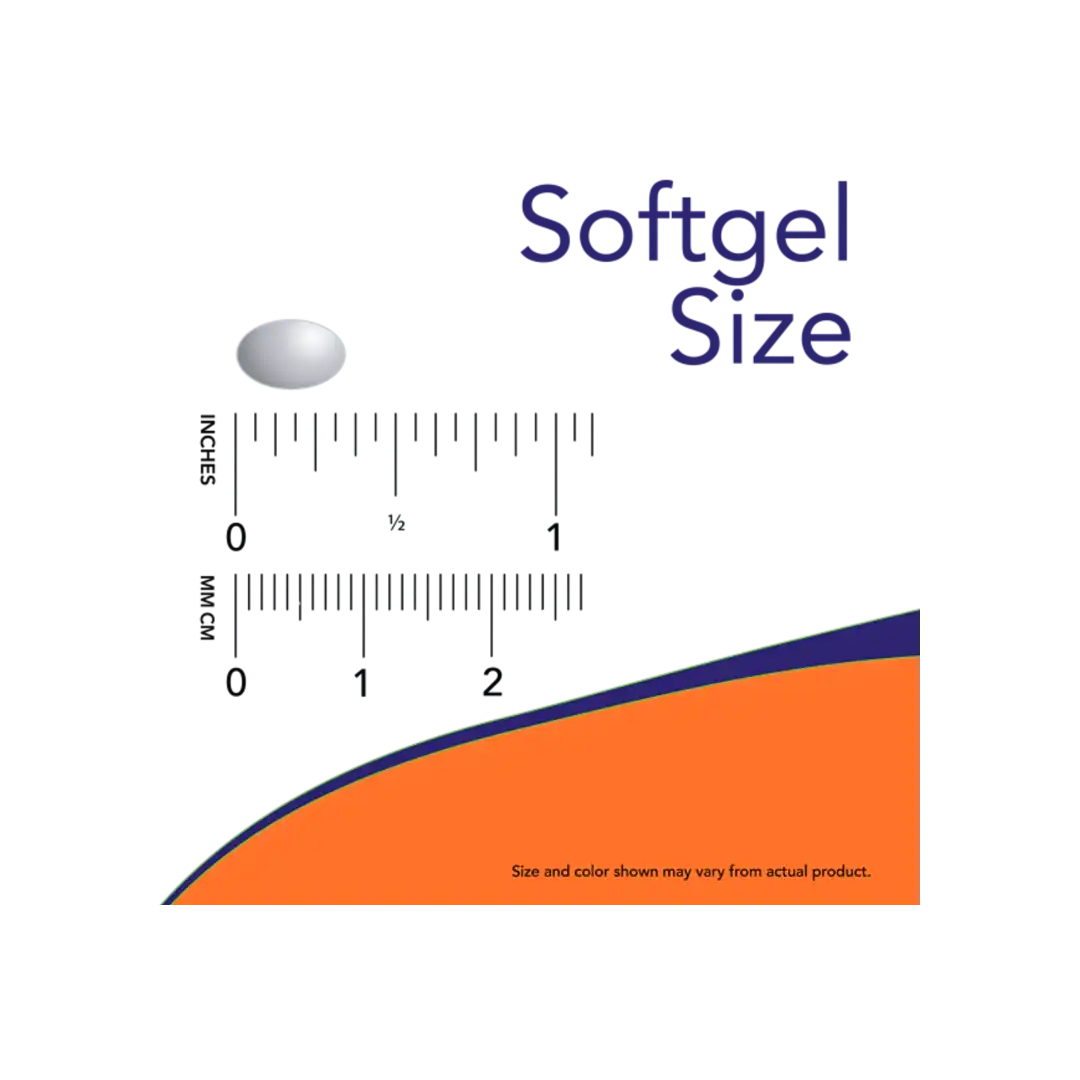 NOW Foods Vitamin D3 5000 IU Softgels, 120's
