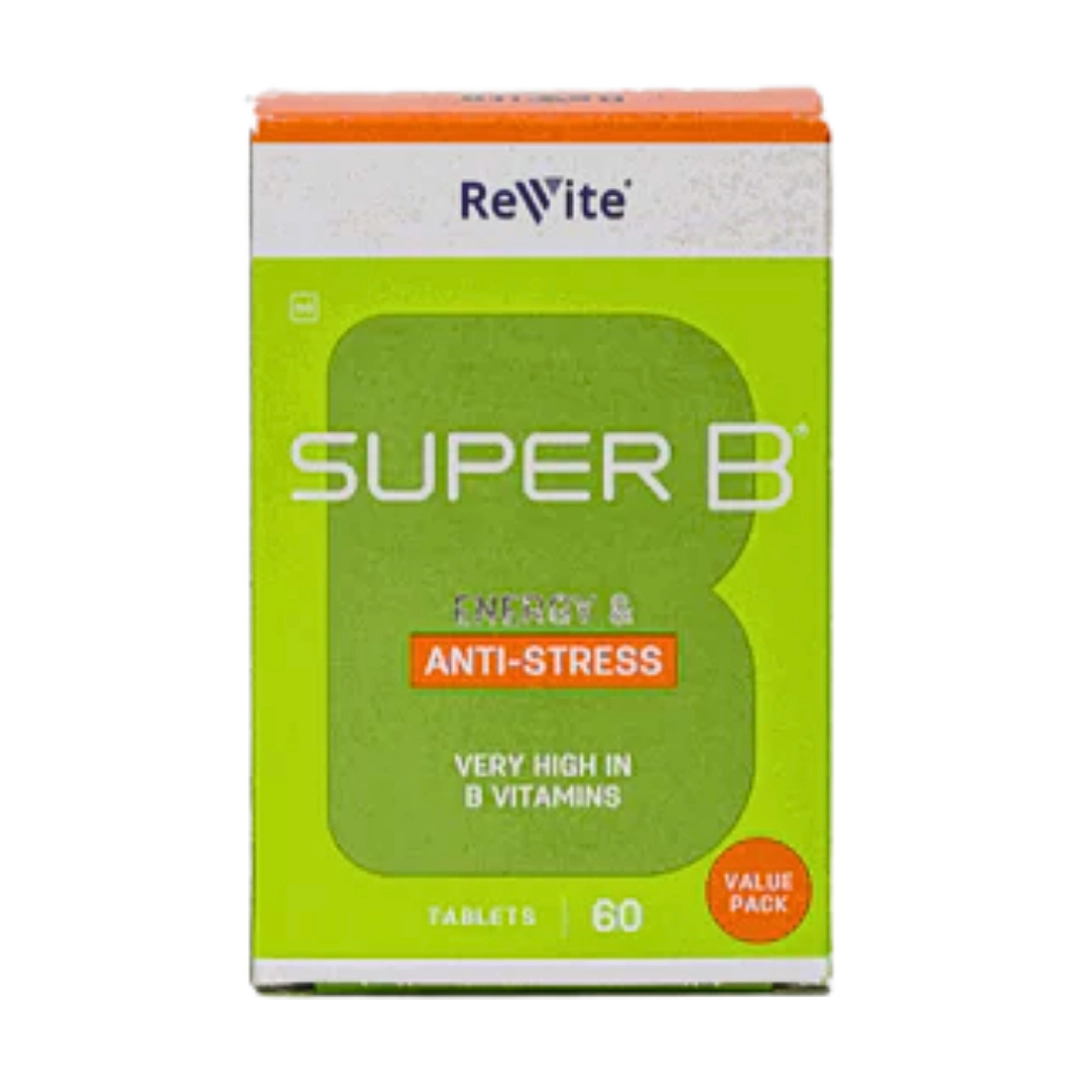 Revite Super B Energy Methylated Tabs, 60's