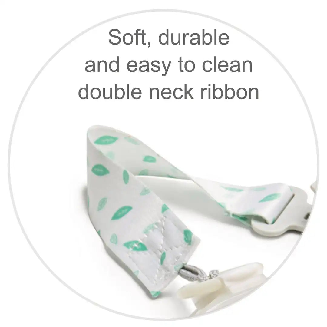Snookums Baby Soother Clips 2 Pack Dummy Holder Leash for Boys and Girls