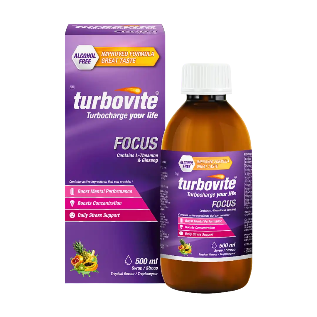 Turbovite Focus Syrup, 500ml