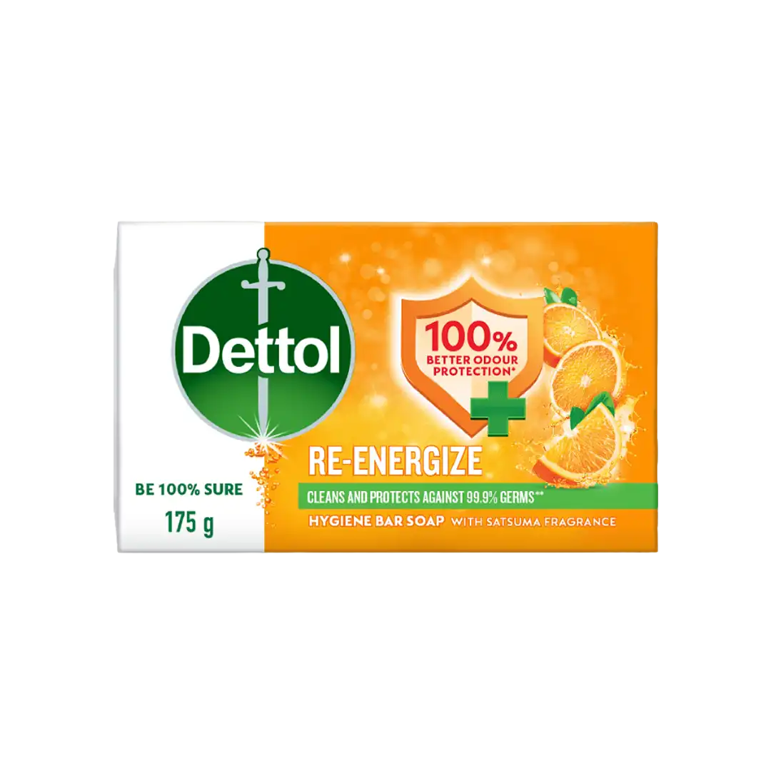Dettol Soap Re-energize, 175g