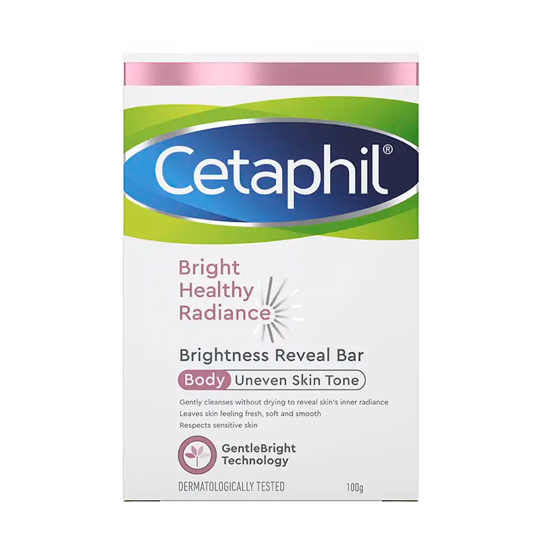 Cetaphil Bright Healthy Radiance Brightness Reveal Soap Bar, 100g