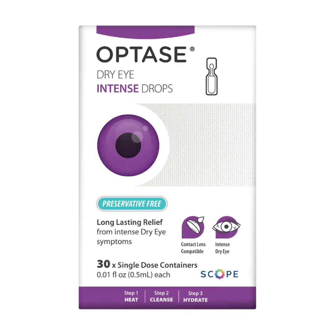 Optase Dry Eye Intense Drops Single Dose, 30