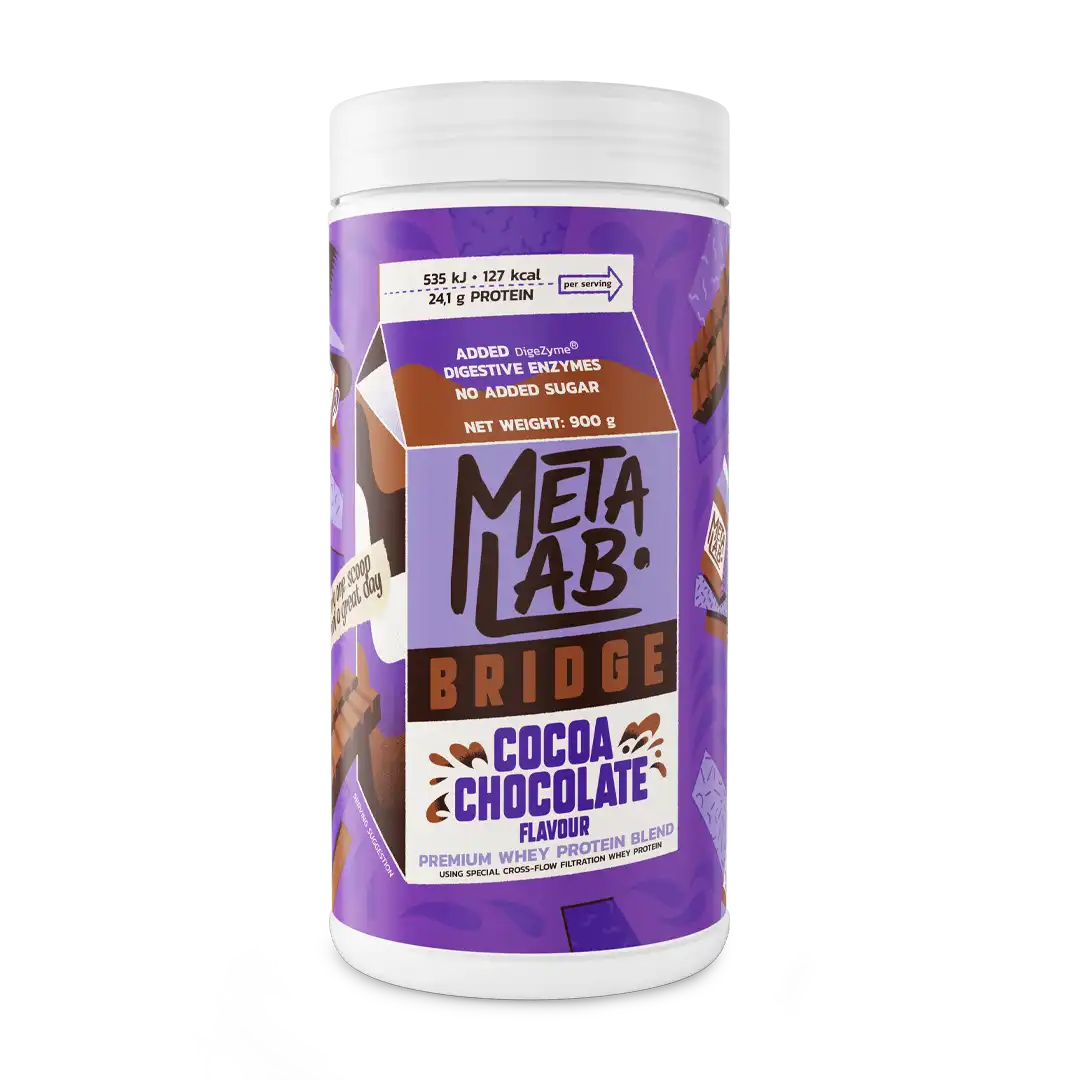 Metalab BRIDGE Premium Whey Protein Blend Cocoa Chocolate, 29 Servings