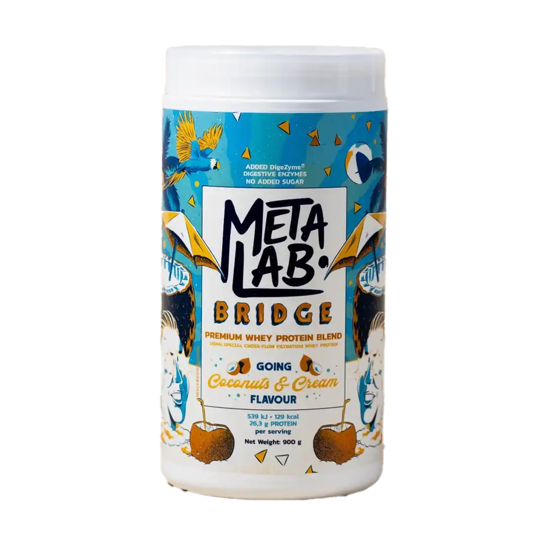 Metalab BRIDGE Premium Whey Protein Blend Going Coconuts & Cream, 29 Servings