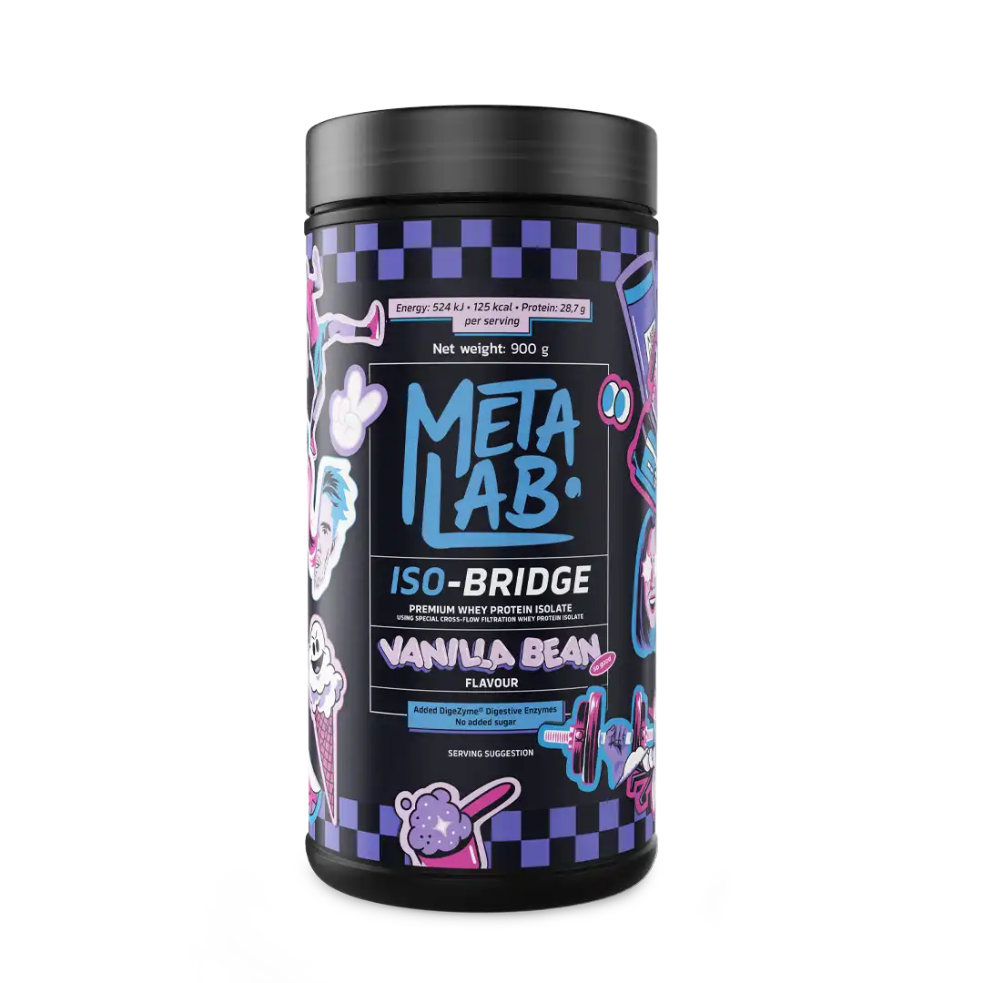 Metalab ISO-BRIDGE Ultra Premium Whey Protein Isolate Vanilla Bean, 32 Servings