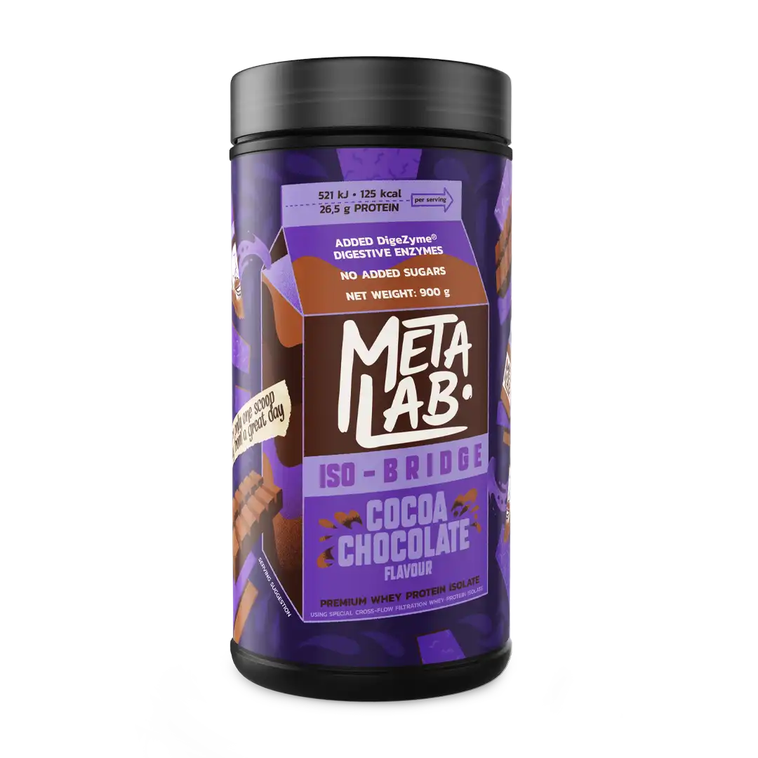 Metalab ISO-BRIDGE Ultra Premium Whey Protein Isolate Cocoa Chocolate, 32 Servings