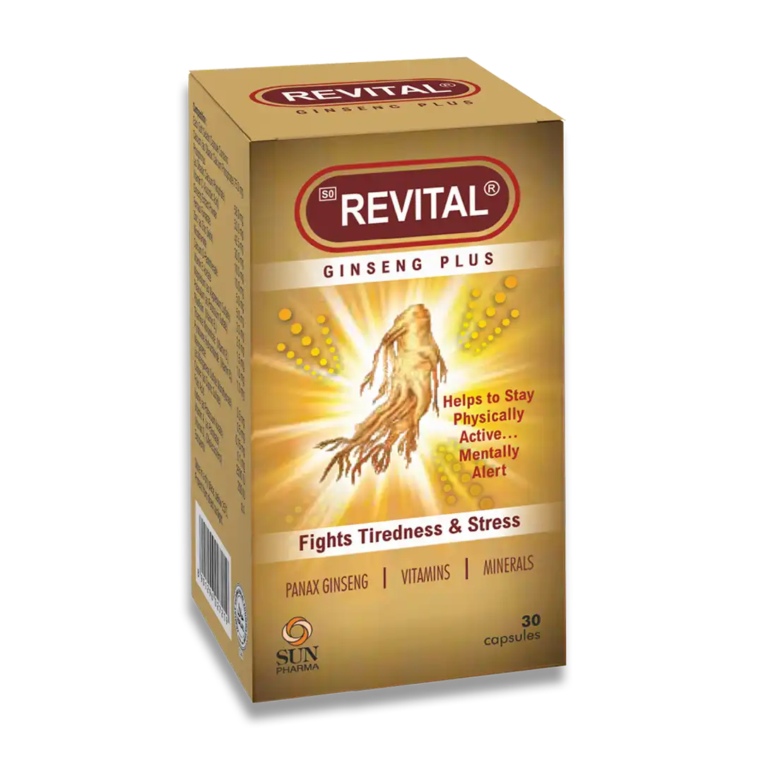 Revital Ginseng Plus Capsules, 30's