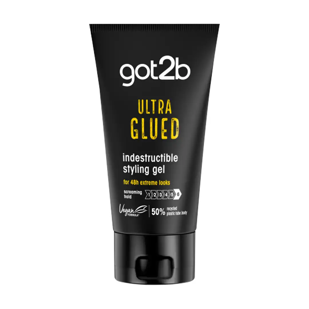 Schwarzkopf Got2b Glued Ultra Hair Gel, 150ml