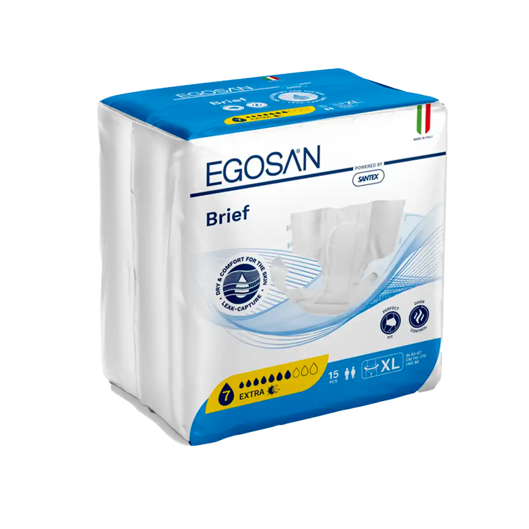 EGOSAN Extra Adult Diaper All-in-one Brief, 30's Assorted