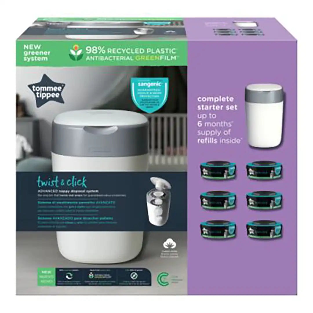 Tommee Tippee Sangenic Twist & Click Starter Kit