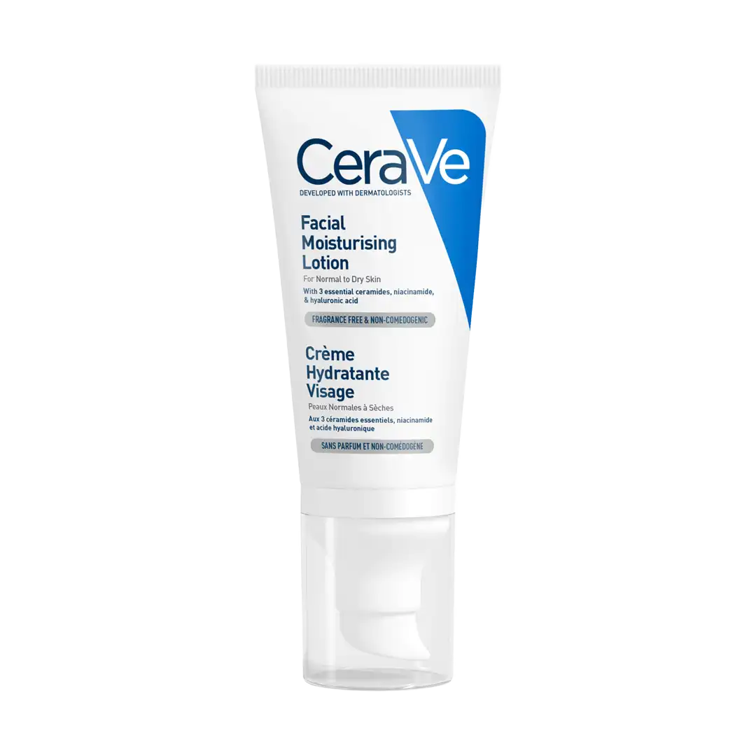 CeraVe Facial Moisturising Lotion For Normal to Dry Skin, 52ml