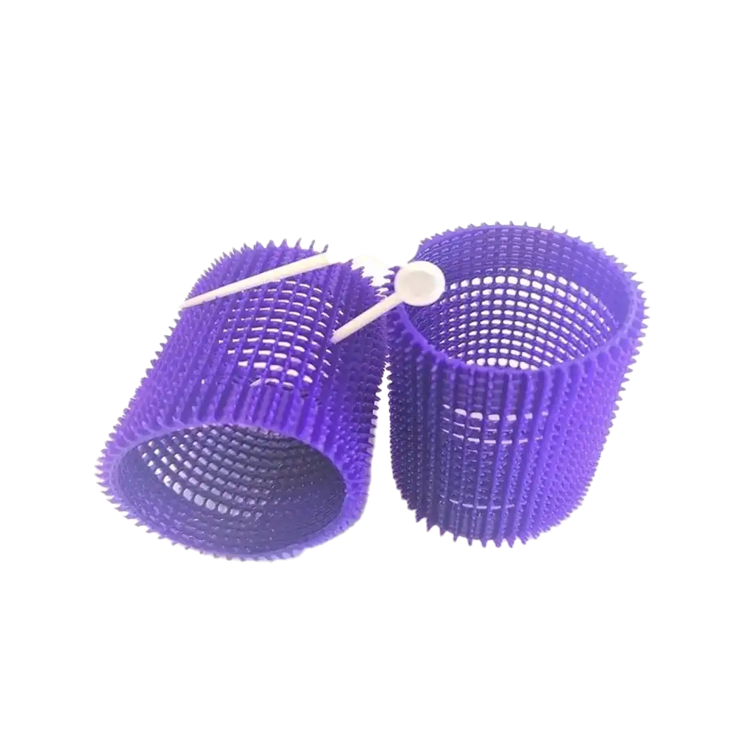 Jeral Stohr Hair Roller Purple, 2's