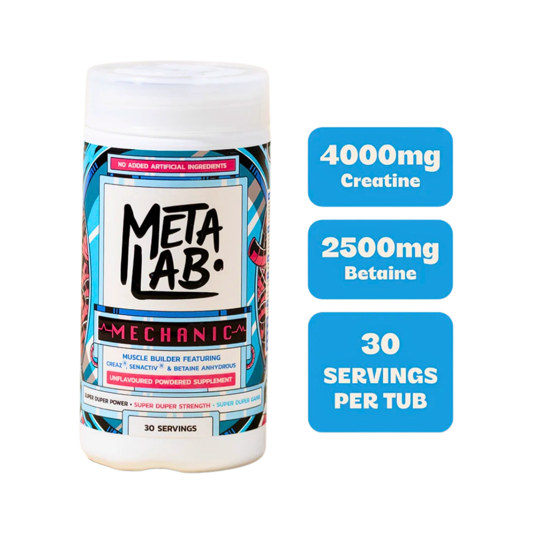 Metalab Mechanic Premium Muscle Builder, 195g