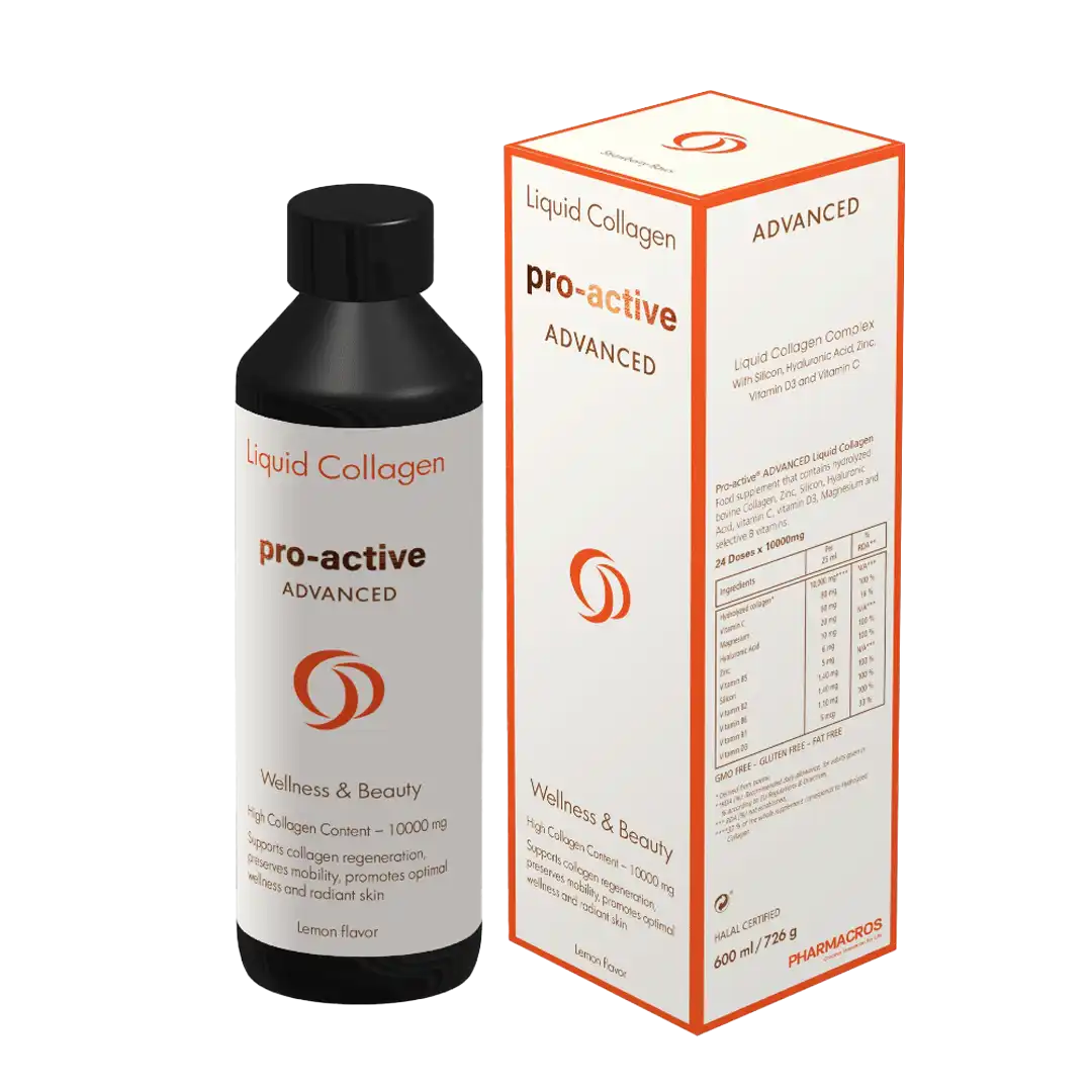 Pro-Active Liquid Collagen Advanced 600ml, Assorted