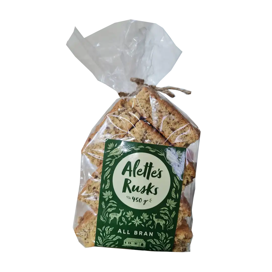 Alette's Rusks All Bran, 450g