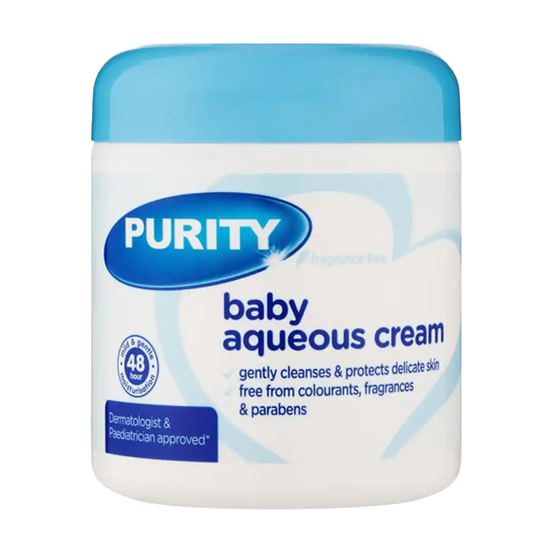 Purity Baby Aqueous Cream Fragrance Free, 450ml