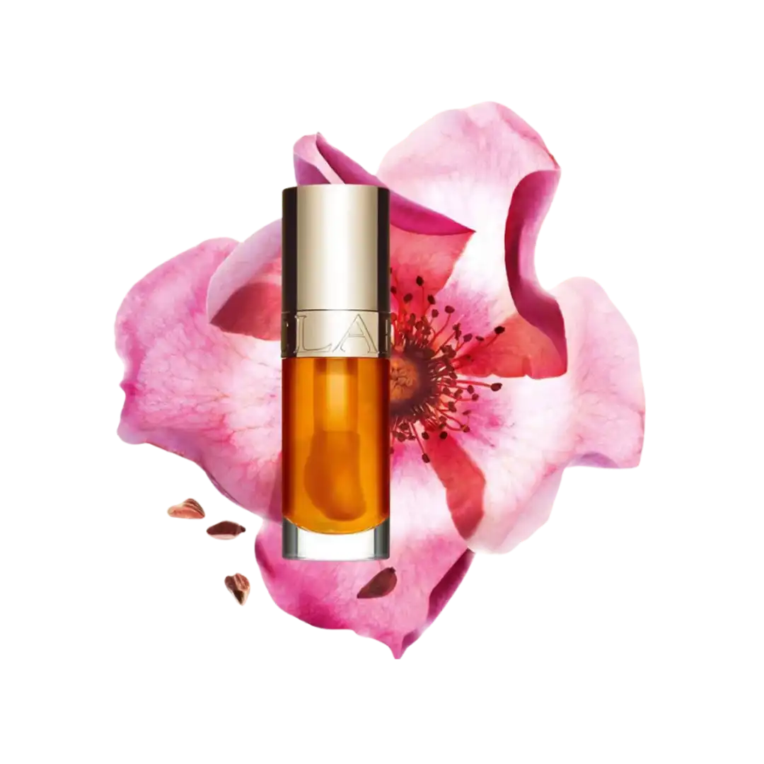 Clarins Lip Comfort Oil Hydrating and Plumping Lip Oil, 7ml Assorted