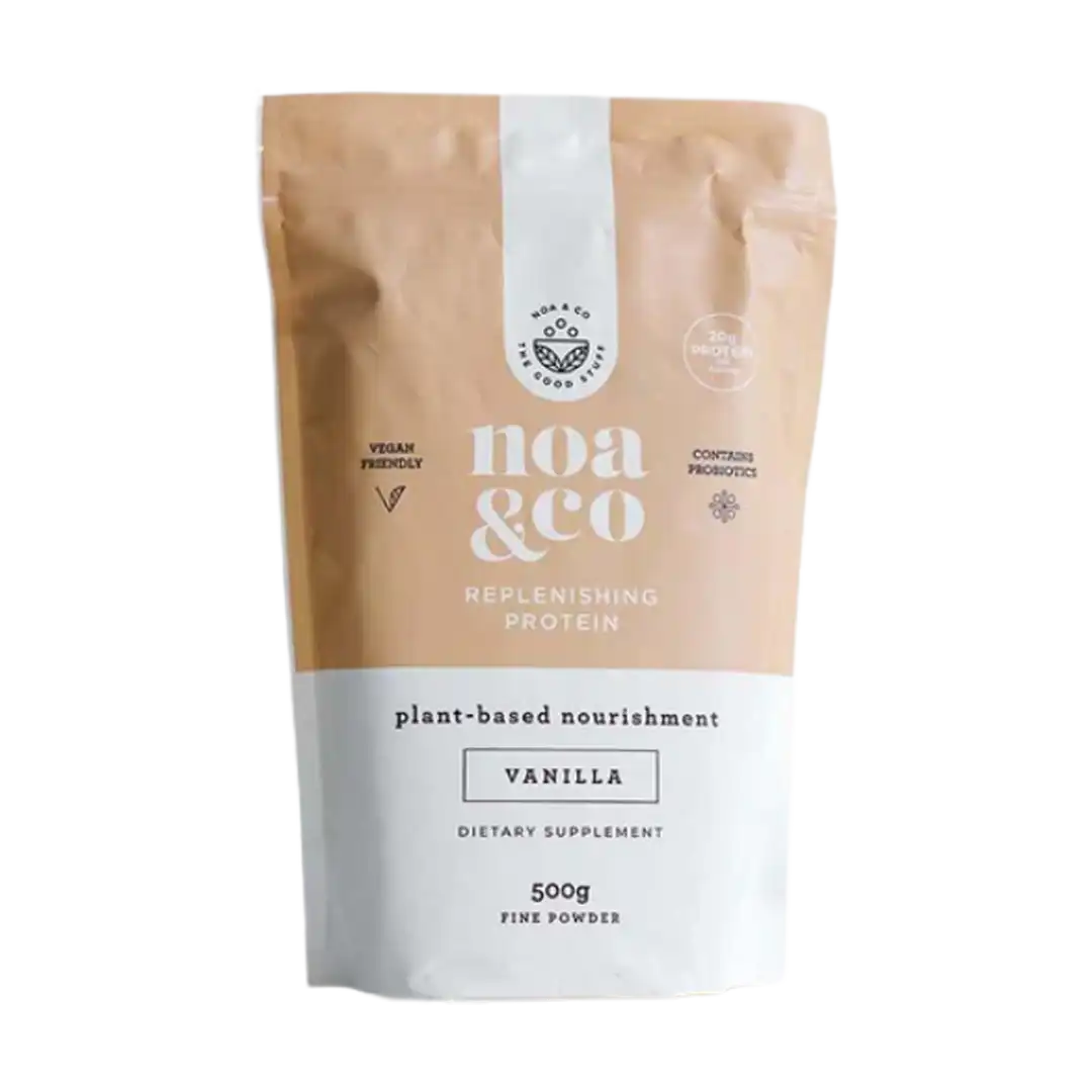 Noa & Co Vanilla Replenishing Protein Powder, 500g