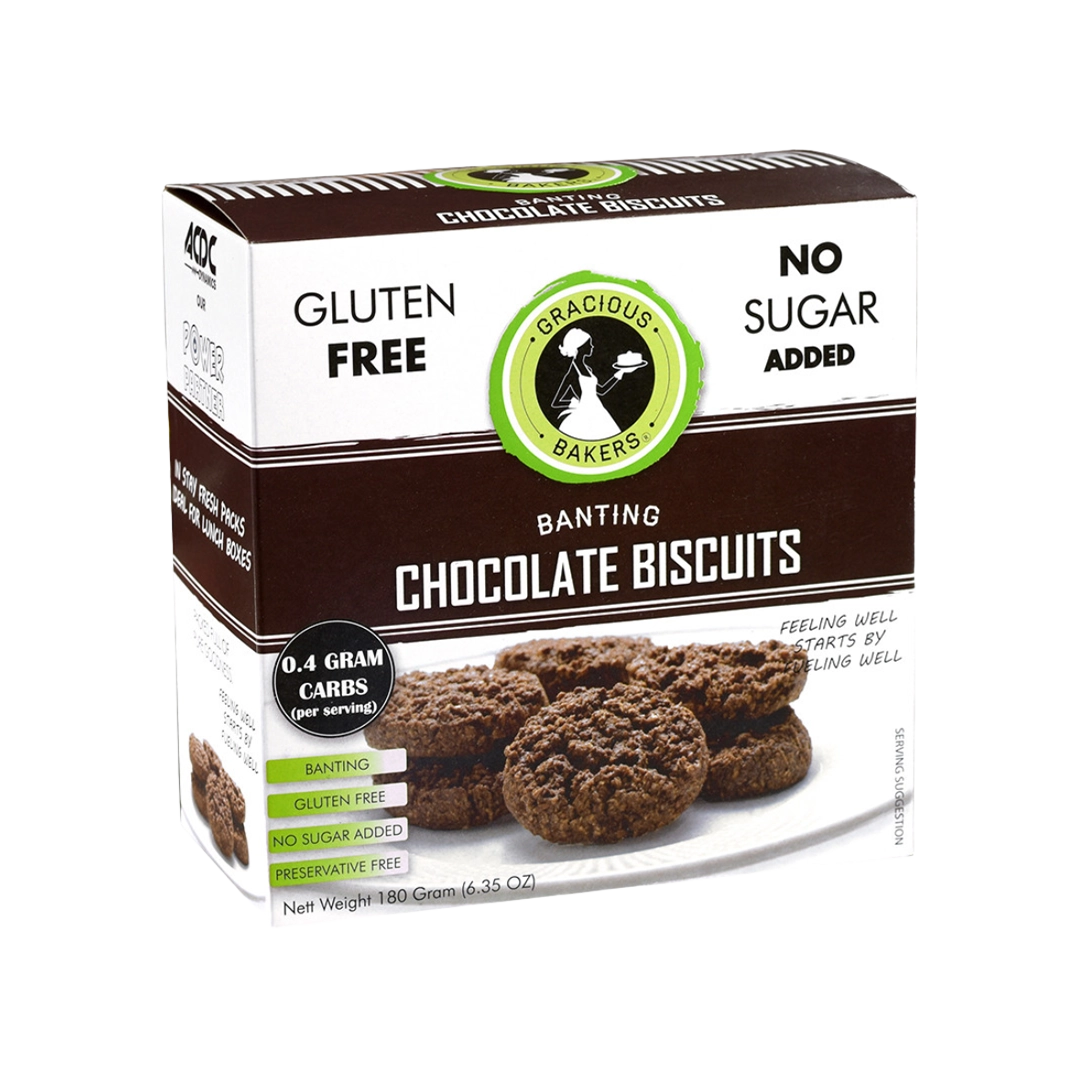 Gracious Bakers Chocolate Biscuits, 200g