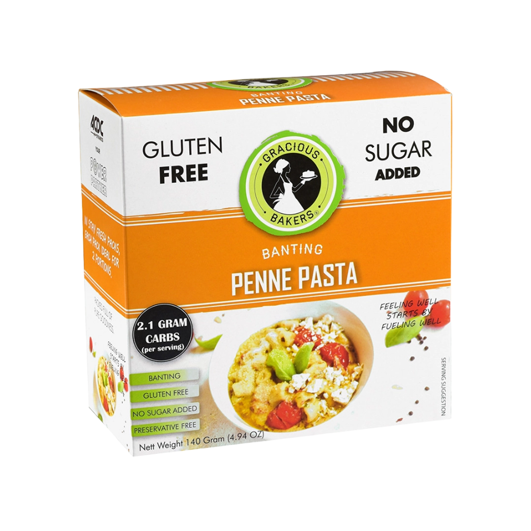 Gracious Bakers Penne Pasta, 140g
