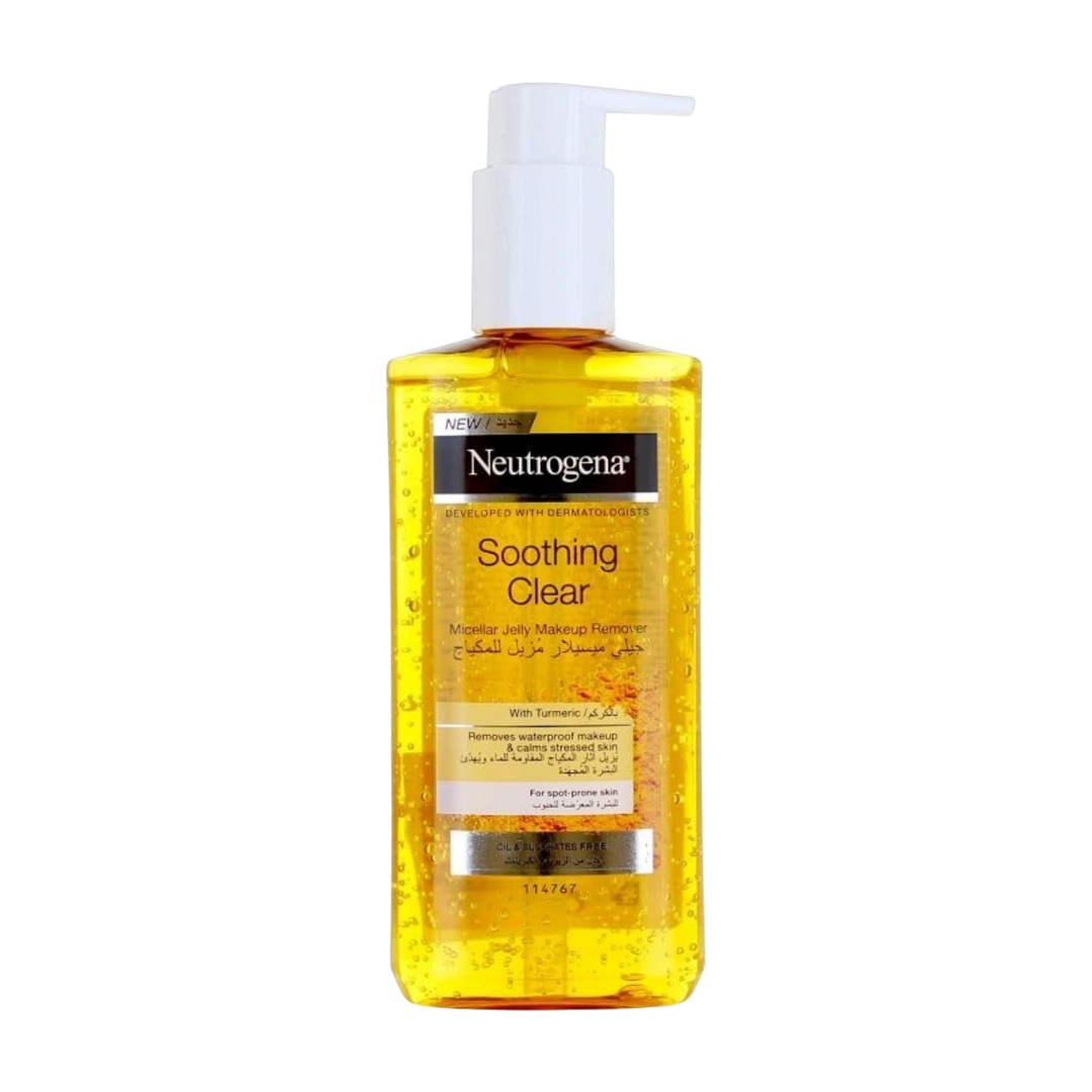 Neutrogena Soothing Clear Micellar Jelly Makeup Remover, 200ml