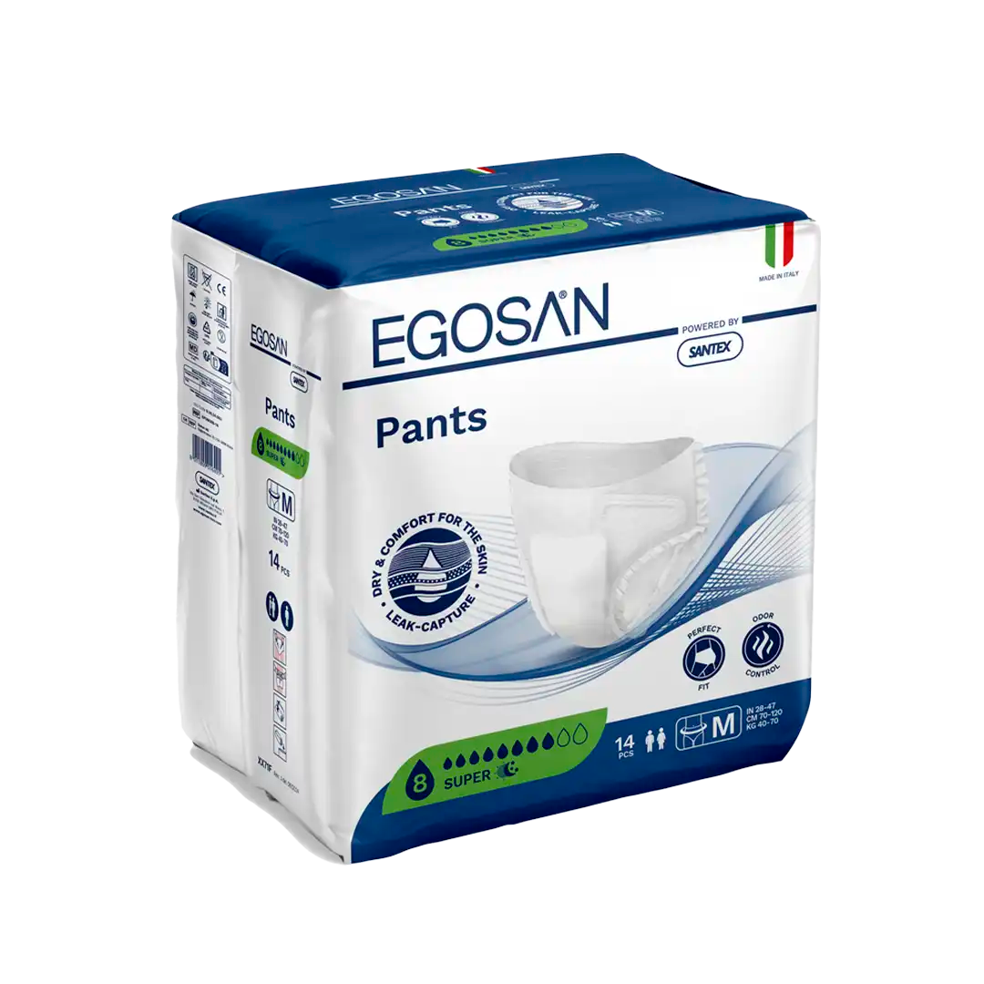 EGOSAN Super Adult Pull-Up Pants, 14's Assorted