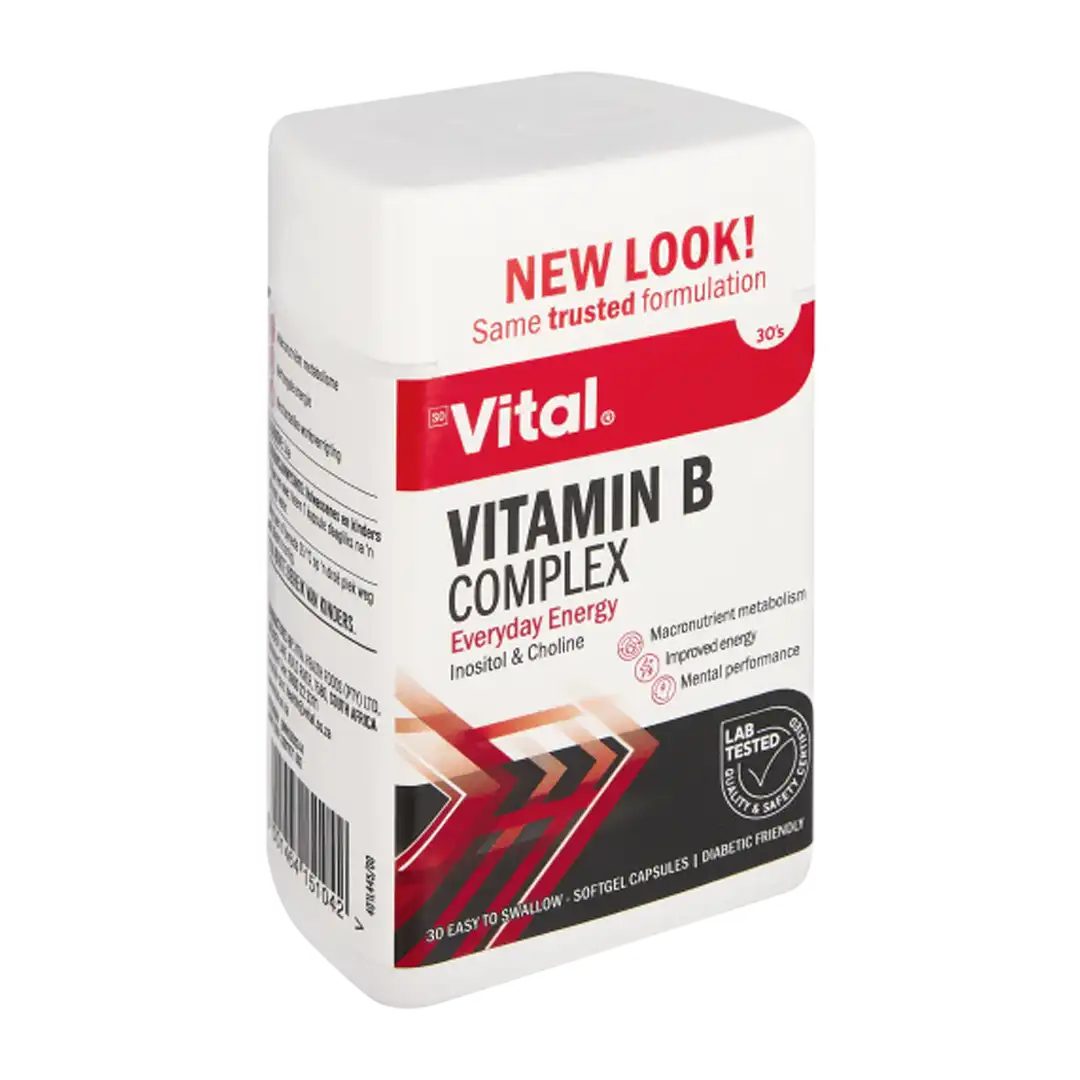 Vital Vitamin B Complex Daily Pack Tablets, 30's