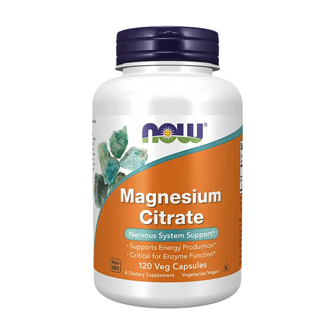 NOW Foods Magnesium Citrate 400mg Tablets, 120's