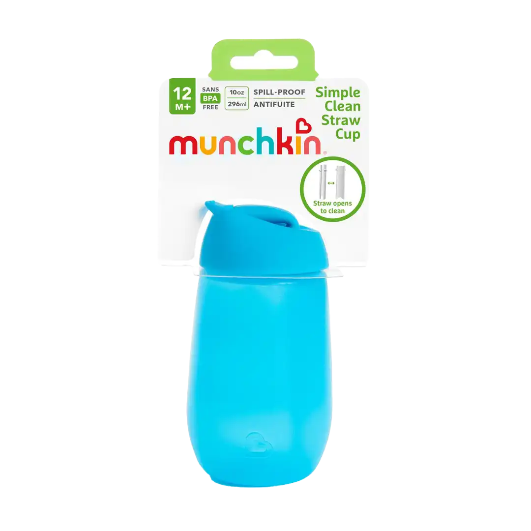 Munchkin Simple Clean Straw Cup Blue