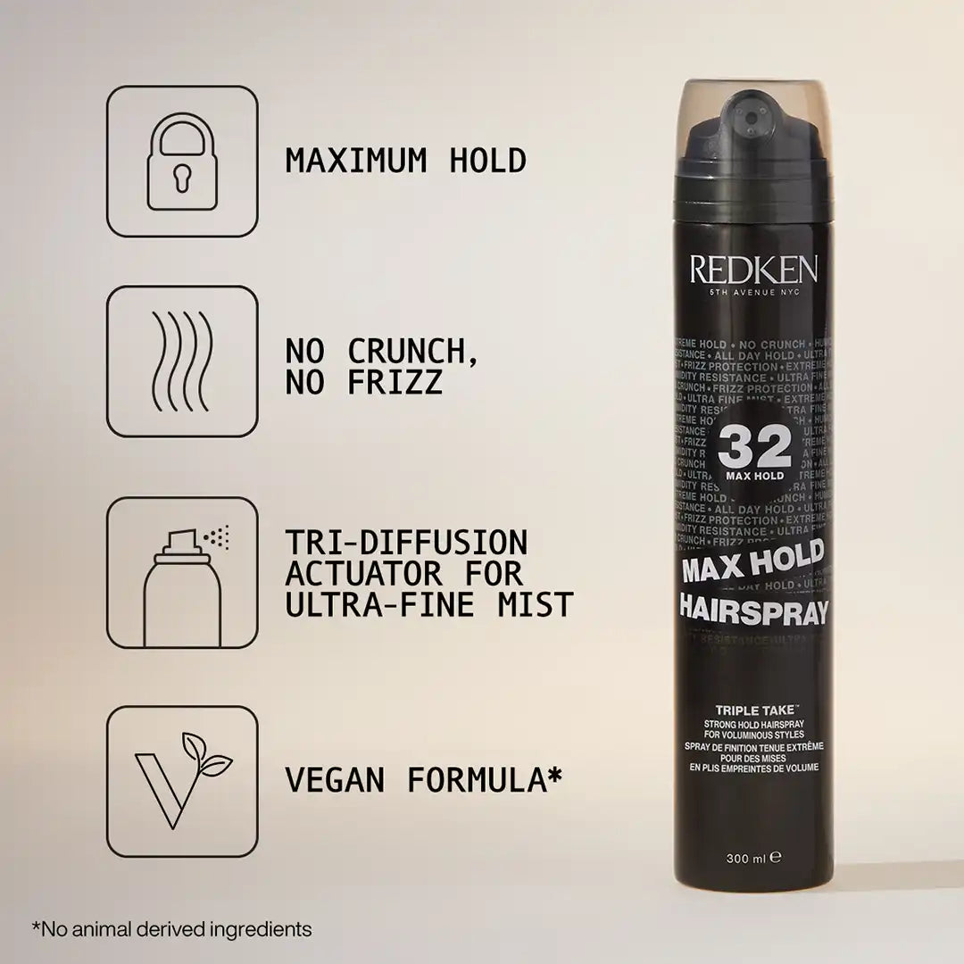 Redken 32 Max Hold Hairspray, 300ml
