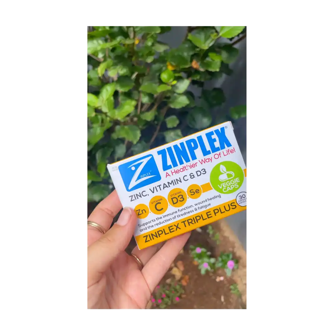 Zinplex Triple Plus Caps, 30's